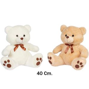 OSO MARRON Y BEIG 40CM